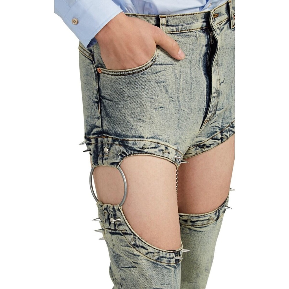 NWT GUCCI harness jeans from runway - Picture 4 of 11